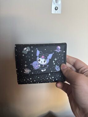 Sanrio Kuromi Black and Purple  Wallet